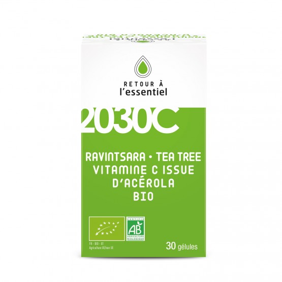 Ravintsara - Tea tree - Vitamine C issu d'acérola BIO